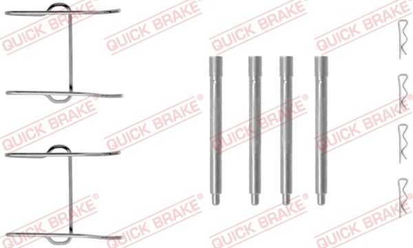 Zestaw akcesoriów, klocki hamulcowe QUICK BRAKE 109-1149