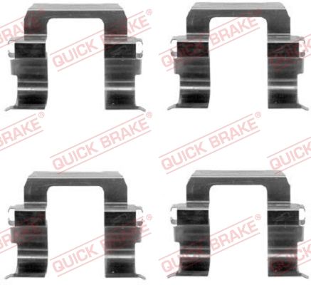 Zestaw akcesoriów, klocki hamulcowe QUICK BRAKE 109-1252