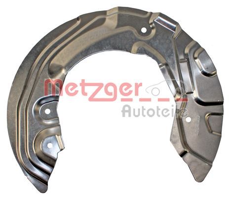 Panel rozbryzgiwujący, tarcza hamulcowa METZGER 6115064