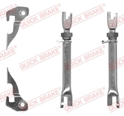 Zestaw nastawiacza, hamulec bębnowy QUICK BRAKE 107 53 002