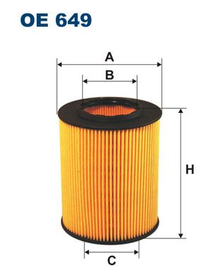 Filtr oleju FILTRON oe 649