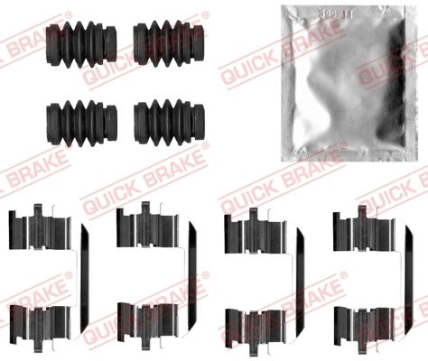Zestaw akcesoriów, klocki hamulcowe QUICK BRAKE 109-0035