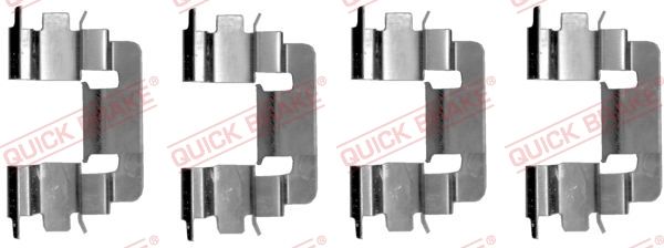 Zestaw akcesoriów, klocki hamulcowe QUICK BRAKE 109-1229