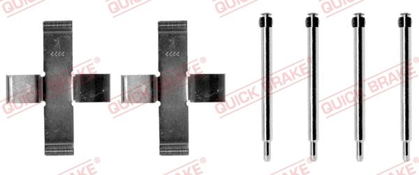 Zestaw akcesoriów, klocki hamulcowe QUICK BRAKE 109-0925