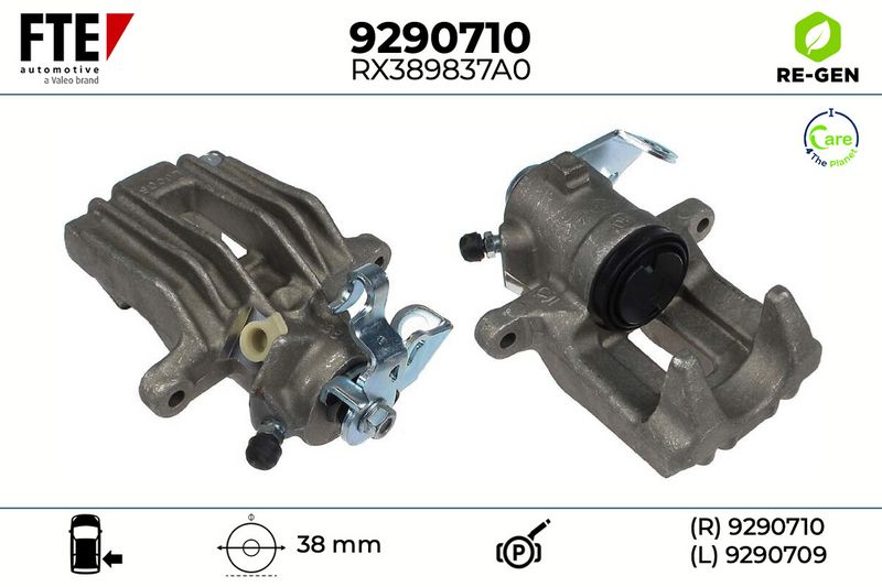 Zacisk hamulca FTE 9290710