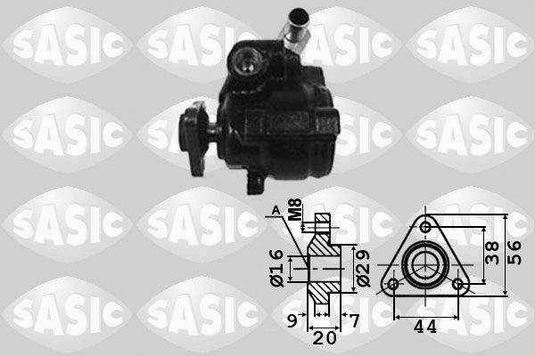 Pompa hydrauliczna, układ kierowniczy SASIC 7076057