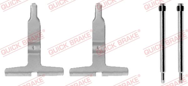 Zestaw akcesoriów, klocki hamulcowe QUICK BRAKE 109-1217
