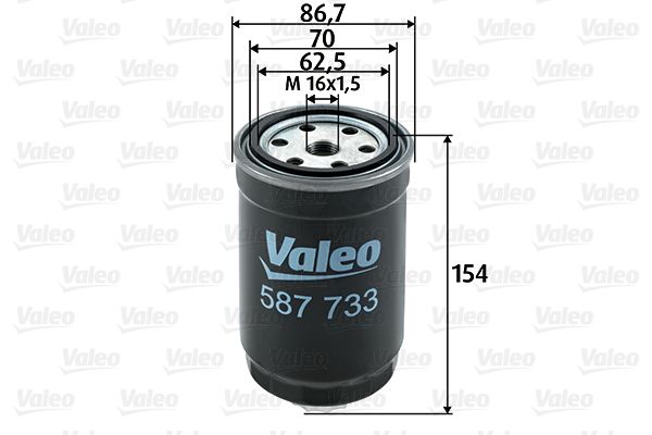 Filtr paliwa VALEO 587733