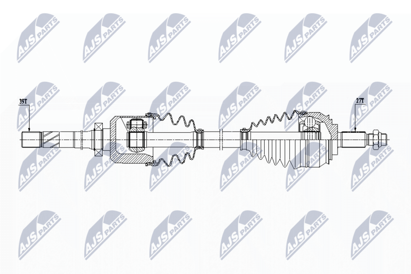 Wał napędowy NTY NPW-RE-155