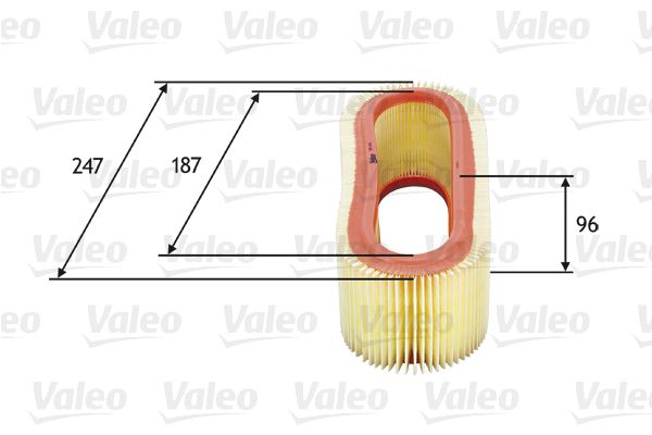 Filtr powietrza VALEO 585643