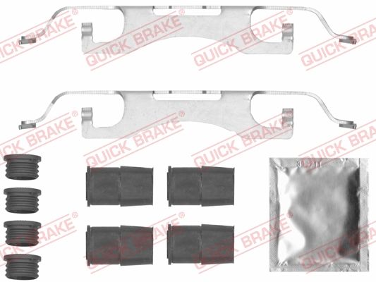 Zestaw akcesoriów, klocki hamulcowe QUICK BRAKE 109-0049