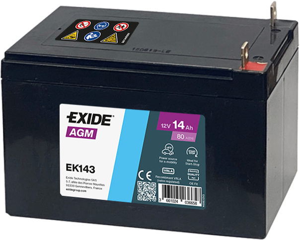 Akumulator EXIDE EK143