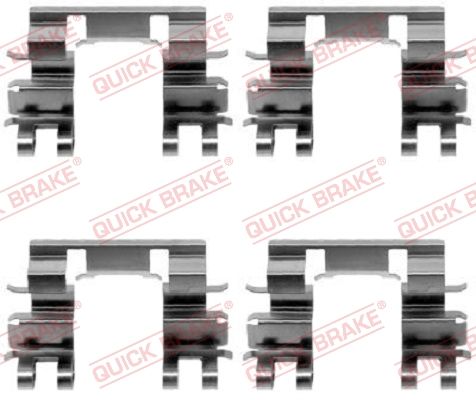 Zestaw akcesoriów, klocki hamulcowe QUICK BRAKE 109-1087