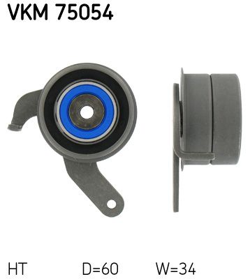 Rolka napinacza, pasek rozrządu SKF vkm 75054