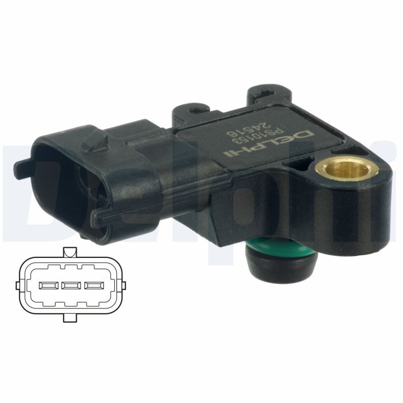 Czujnik, ciśnienie w kolektorze dolotowym DELPHI PS10153