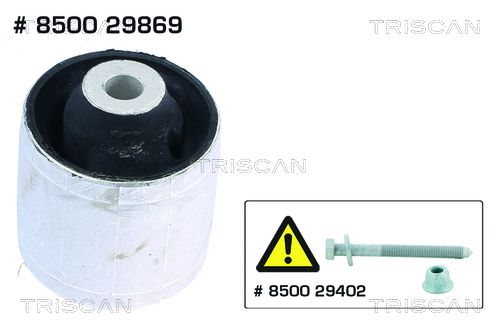 Łożyskowanie, wahacz TRISCAN 850029869