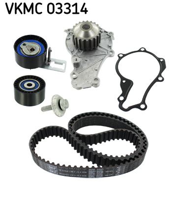 Pompa wody + zestaw paska rozrządu SKF VKMC 03314