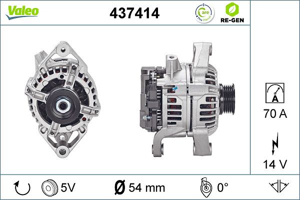 Alternator VALEO 437414