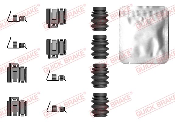 Zestaw akcesoriów, klocki hamulcowe QUICK BRAKE 109-0119