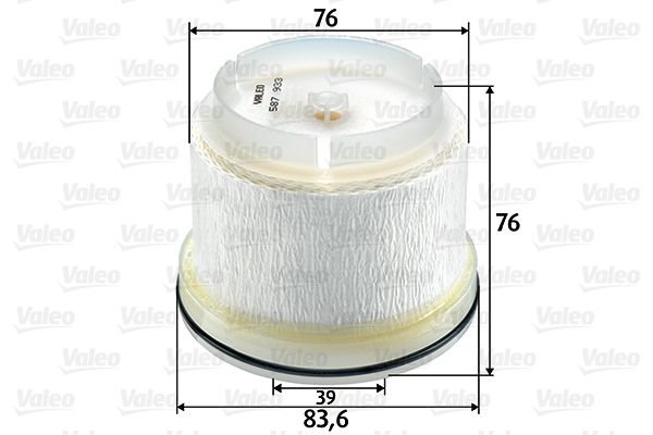 Filtr paliwa VALEO 587933