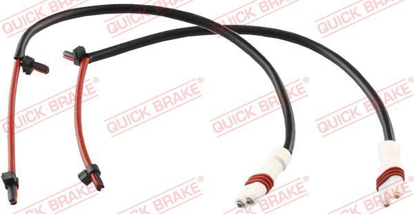 Styk ostrzegawczy, zużycie okładzin hamulcowych QUICK BRAKE WS 0343 A