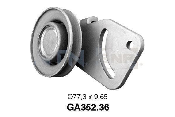 Rolka napinacza, pasek klinowy wielorowkowy SNR GA352.36