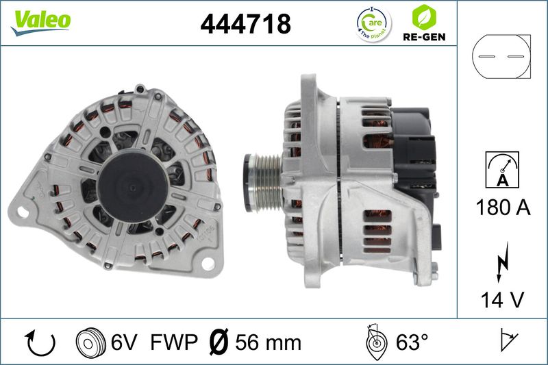 Alternator VALEO 444718