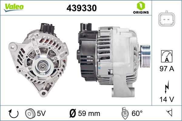 Alternator VALEO 439330
