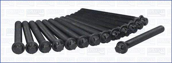 Zestaw śrub głowicy cylindrów AJUSA 81020400