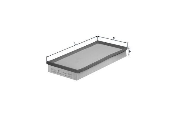 Filtr powietrza KNECHT LX 726
