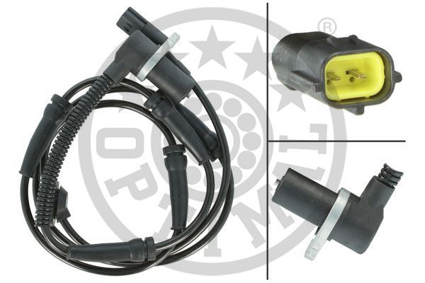 Czujnik, prędkość obrotowa koła OPTIMAL 06-S805