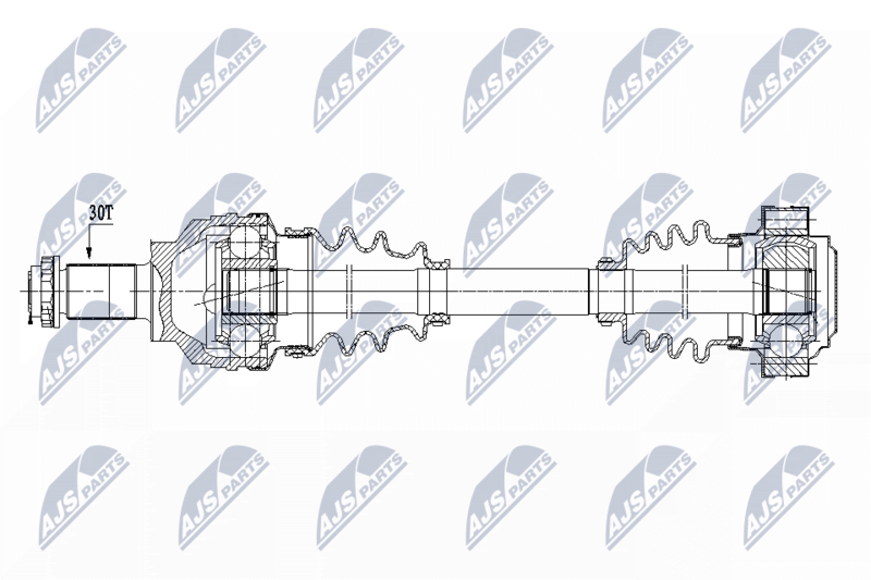 Wał napędowy NTY NPW-BM-150