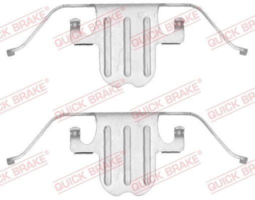 Zestaw akcesoriów, klocki hamulcowe QUICK BRAKE 109-1751