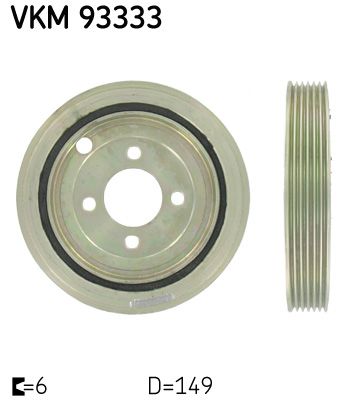 Koło pasowe, wał korbowy SKF VKM93333