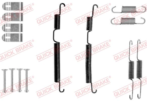 Zestaw akcesoriów, szczęki hamulcowe QUICK BRAKE 105-0045