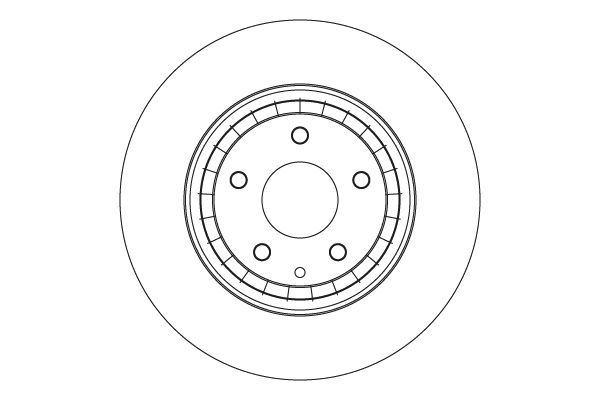 Tarcza hamulcowa TRW DF4611S