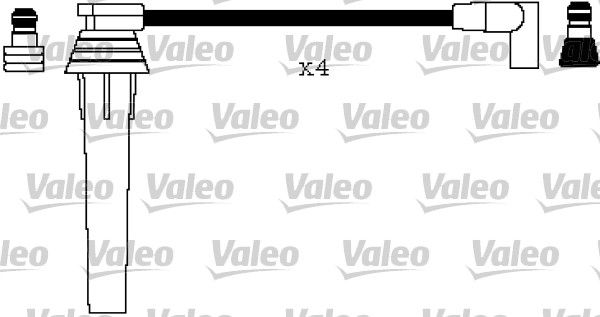 Zestaw przewodów zapłonowych VALEO 346185