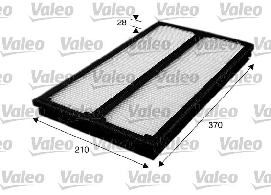 Filtr, wentylacja przestrzeni pasażerskiej VALEO 715577