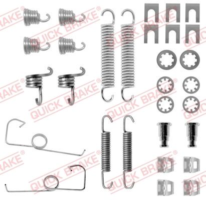 Zestaw akcesoriów, szczęki hamulcowe QUICK BRAKE 105-0644