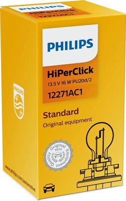 Żarówka, lampa kierunkowskazu PHILIPS 12271ac1