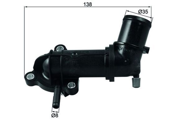 Termostat, płyn chłodzący MAHLE TI 245 88