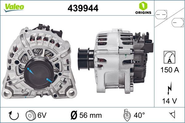 Alternator VALEO 439944