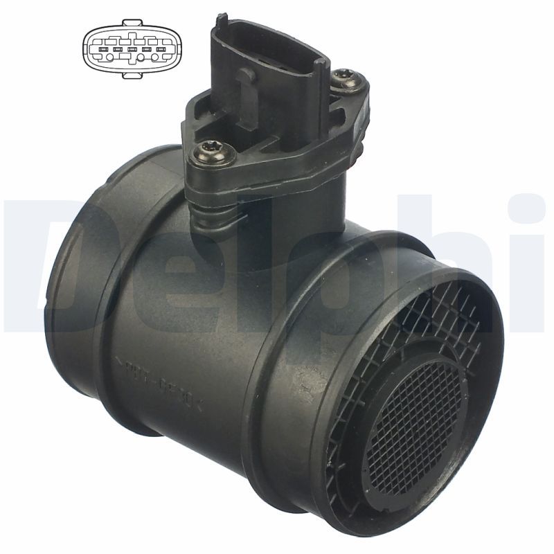 Przepływomierz masowy powietrza DELPHI AF10292-12B1
