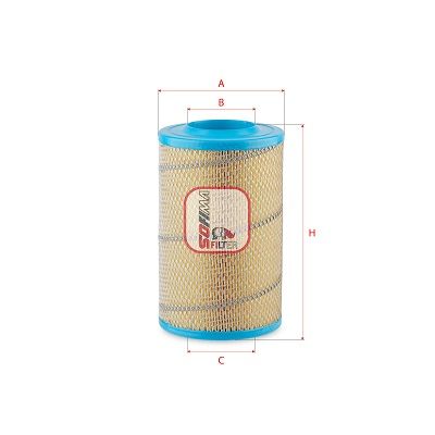 Filtr powietrza SOFIMA S 3050 A