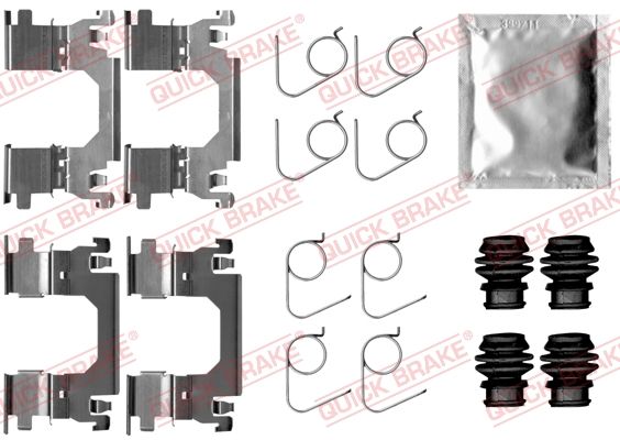 Zestaw akcesoriów, klocki hamulcowe QUICK BRAKE 109-0053