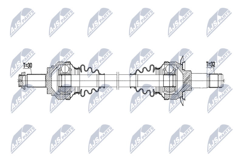 Wał napędowy NTY NPW-BM-231