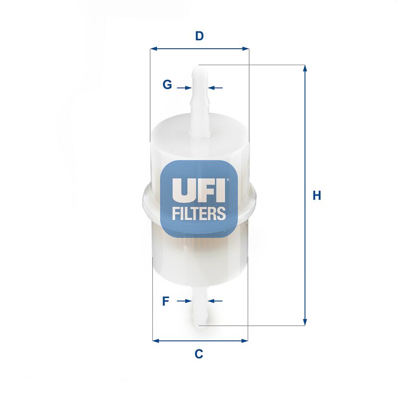 Filtr paliwa UFI 31.001.00