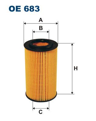 Filtr oleju FILTRON oe 683