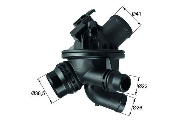 Termostat, płyn chłodzący MAHLE TM21103
