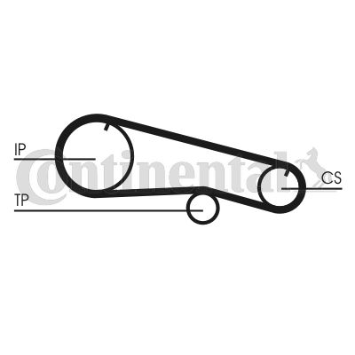 Pasek rozrządu CONTINENTAL CTAM ct668